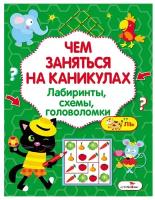 Чем заняться на каникулах? Вып. 6 Лабиринты,схемы,головоломки (худ.Вовикова О.и др.)