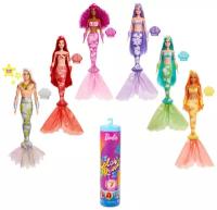 Кукла Barbie Радужная русалка в непрозрачной упаковке (Сюрприз) HCC46