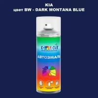 Аэрозольная краска COLOR1 для KIA, цвет BW - DARK MONTANA BLUE