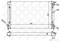 1025000SX STELLOX Радиатор