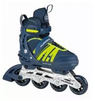 Раздвижные ролики HUDORA inline Skates Comfort, тёмно-синие р. 29-34