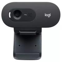 Web-камера Logitech C505e HD, 720p (1280x720), USB, Черный 960-001372