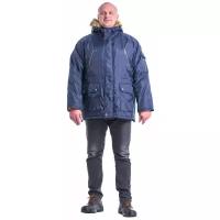 Куртка утепленная "Аляска" темно-синяя. Размер:96-100. Рост:170-176