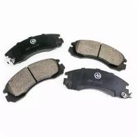 Колодки тормозные передние JBP0102 Just Drive для Mitsubishi Outlander, Outlander XL, Pajero II, Pajero Sport/ Джаст Драйв для Митсубиси Аутлендер, Аутлендер XL, Паджеро 2, Паджеро Спорт