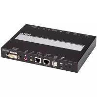 IP KVM Переключатель ATEN CN9600 / CN9600-AT-G, 1-портовый DVI KVM коммутатор с доступо... ATEN CN9600-AT-G