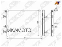 STDC01394B0 SAT Радиатор кондиционера Nissan Almera 12- / Terrano 14- / Renault Duster 10-21 / Logan 04-16 / Sandero