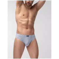 Белье мужское Omsa for men OmB 1223 Слипы с закрытой резинкой, COTTON Grigio Melange 52(XXL)