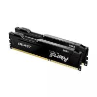 Оперативная память Kingston Fury 16GB (8GBx2) DDR3 1866MHz DIMM 240-pin CL10 KF318C10BBK2/16