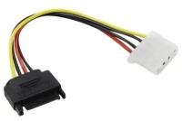 Orient переходник Переходник питания C575, SATA 15pin M -> Molex 4pin F 30575