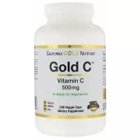 California Gold Nutrition Gold Vitamin C (500 мг) 240 капсул