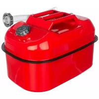 KAN50020L AUTOPROFI KAN-500 (20L)_канистра! сталь, горизонт., оцинкованная, горловина с навинчив. крышкой, лейка, 20л