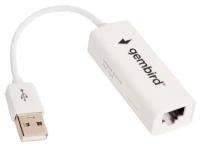 Сетевая карта Gembird NIC-U4 1xRJ-45, 100 Мбит/с, USB 2.0 (NIC-U4)