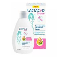 Lactacyd Shave женский гель для интимного бритья / средство для бритья интимной зоны бикини Лактацид 200мл