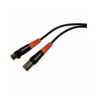 Bespeco SLFM450 Кабель готовый микрофонный серии "SILOS", XLR3M - XLR3F, длина 4.5м