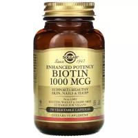 Капсулы SOLGAR Biotin 1000 мкг №250