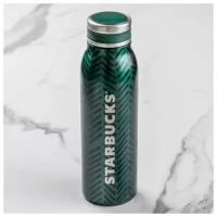 Металлическая бутылка-термос STARBUCKS™ SS Green Siren Scales 444 ml