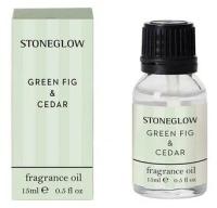 Аромамасло StoneGlow зеленый инжир и кедр (Green Fig & Cedar), 15 мл