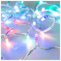 Светодиодная гирлянда ARD-STRING-CLASSIC-15000-CLEAR-100LED-LIVE RGB-SPI (12V, 53W) (Ardecoled, IP65)