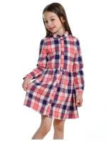 Платье Mini Maxi, размер 104, розовый, синий