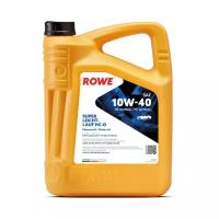 Моторное масло ROWE HIGHTEC SUPER LEICHTLAUF 10W-40 4л очень качественная полусинтетика для авто без систем нейтрализации (мерседес, вольксвген, фиат, ВАЗ и т. д)