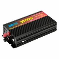 Инвертор автомобильный 12 220В Power Inverter, 3000Вт. Чистая синусоида