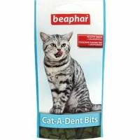 31406/11406 Беафар Подушечки для кошек для чистки зубов Cat-A-Dent Bits, 35грх18/144