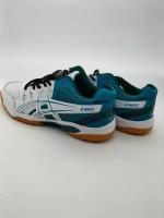 Кроссовки ASICS, размер 44, белый, бирюзовый