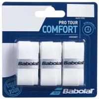 Обмотка для ручки ракетки Babolat Overgrip Pro Tour x3 White 653037-101