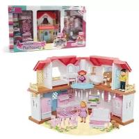 Игрушечный домик Deluxe Playhouse с семьей, свет, звук 16838