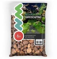 Грунт для аквариума NOVAMARK HARDSCAPING Лавовая крошка 12-18 мм (Premium Lava XXL), 6л