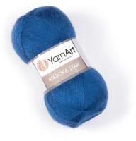 Пряжа YarnArt Angora Star (Ярнарт Ангора Стар) Нитки для вязания, 100г, 500м, 20% шерсть 80% акрил, цвет 551 джинсовый, 1 шт