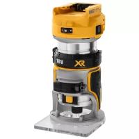 Аккумуляторный кромочный (триммер) фрезер DeWALT DCW600N Li-Ion 18 В 0 (DCW600N-XJ) желтый/черный