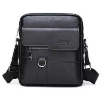 Мужская сумка Jeep Buluo / сумка мессенджер / мужская сумка через плечо / сумка кросс-боди мужская/ чёрная