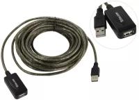 Кабель Telecom USB2.0-repeater, удлинительный активный Af> 10м