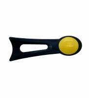 Ручка для крышки сковородки / Ручка для крышки кастрюли 15,2 см., цвет черно-желтый