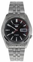 Наручные часы SEIKO SEIKO 5 Seiko SNK375J1, серебряный, красный