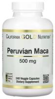 California Gold Nutrition Peruvian Maca вег.капс., 500 мг, 240 шт