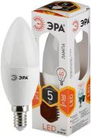 ЭРА LED B35-5W-827-E14 ЭРА (диод, свеча, 5Вт, тепл, E14) (10/100/3500)