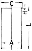 Гильза цилиндра Kolbenschmidt 89823190