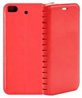 Чехол книжка с подставкой боковая для Xiaomi Mi 5S красная