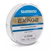 Леска Shimano Exage 150m 0.305mm 7.5kg Steel grey