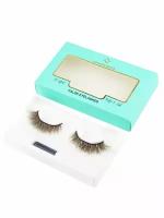 Luxury Lashes Накладные ресницы коричневые с клеем