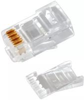 Разъем Rexant 05-1031 джек RJ-45 8P8C CAT 6 (со вставкой) (50шт)