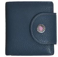 Кошелек компактный с RFID защитой Stampa Brio 978 - 3417CF BLUE/PINK R