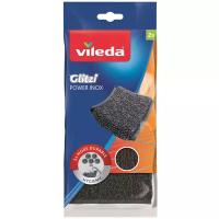 Vileda Glitzi Power Inox Губки металлические 2 шт