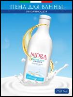 Nidra Пена-молочко для ванны с молочными протеинами увлажняющая, 750 мл