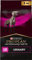 Pro Plan Veterinary Diets UR Urinary корм для собак при МКБ Диетический, 3 кг