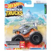 FYJ44 Игровой набор Hot Wheels Машинка Монстр Трак с препятствием (камнем или кузовом), масштаб 1:64