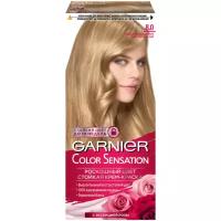 Garnier Стойкая крем-краска для волос "Color Sensation, Роскошь цвета", оттенок 8.0, Переливающийся светло-русый, 110мл