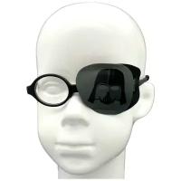 Окклюдер на очки eyeOK "Черный шлем", размер S, для закрытия левого глаза, анатомический, детский